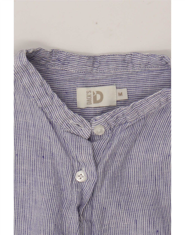 Dack's Chemise femme UK 14 Bleu moyen à fines rayures