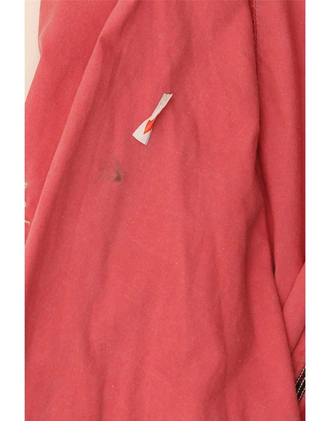 vintage Femme Veste Bomber Oversize IT 44 Coton Rose Moyen