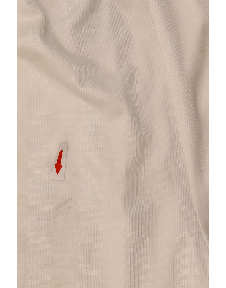 Short de sport Nike pour hommes, grand, blanc, polyester