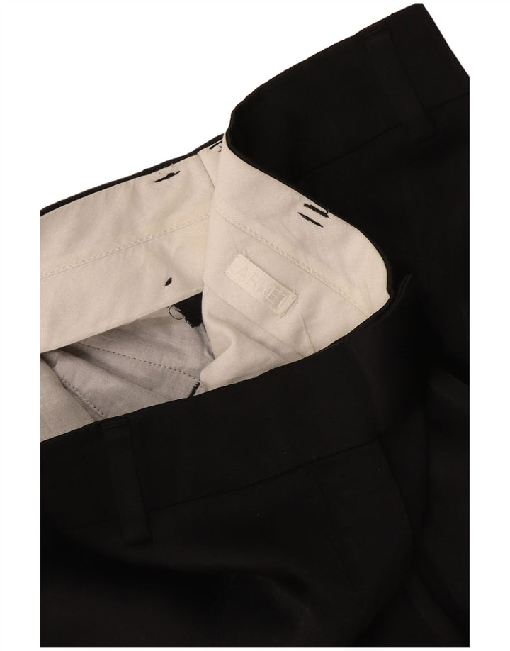 Pantalon de costume droit femme Arket W28 L29 noir
