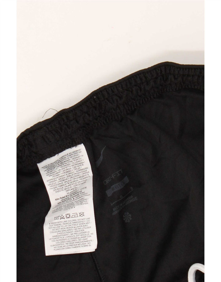 Nike Short de sport Dri Fit Slim pour homme, grand, noir, polyester