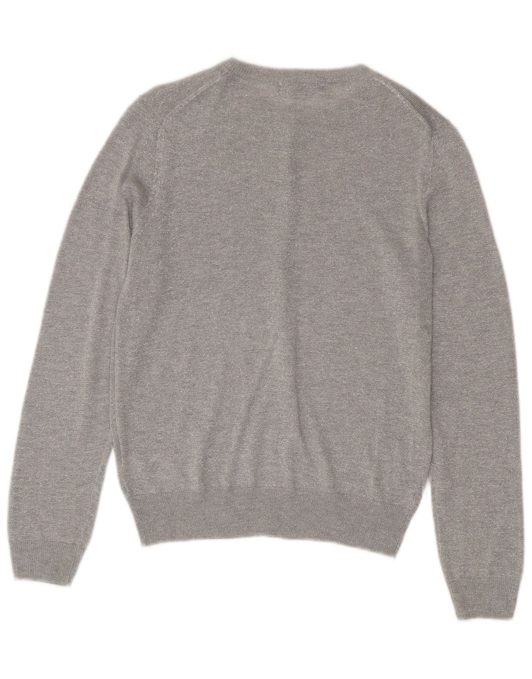 Marks & Spencer Cardigan pour femme en viscose mouchetée argenté moyen UK 12