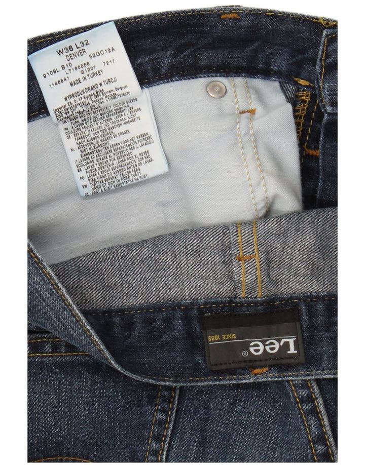 Lee Jean Bootcut Denver Homme W36 L32 Bleu Marine Coton