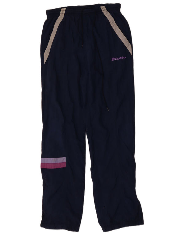 LOTTO Pantalon de Survêtement Homme Petit Bleu Marine Colorblock Polyester
