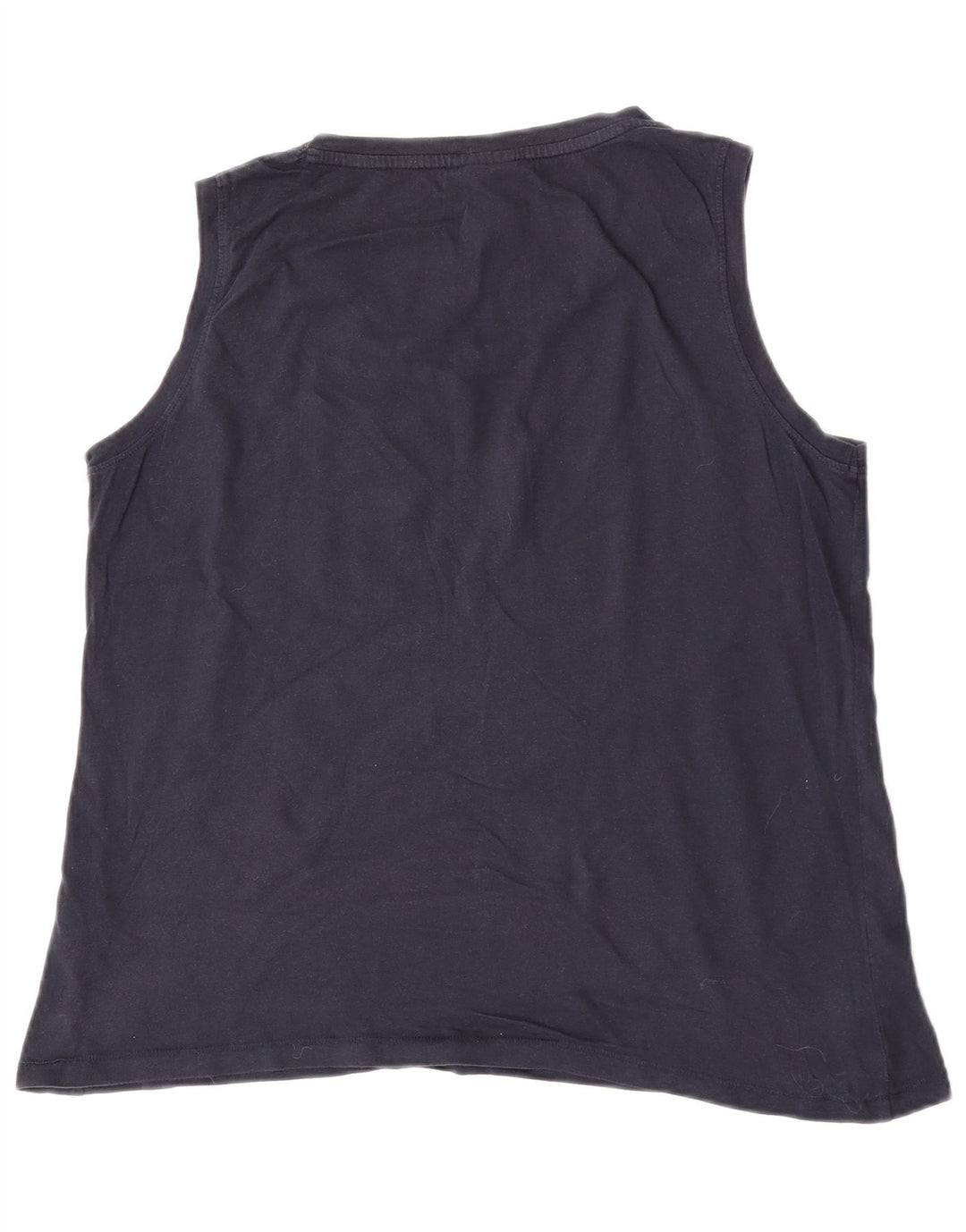 Weird Fish Débardeur Femme UK 16 Grand Bleu Marine Coton