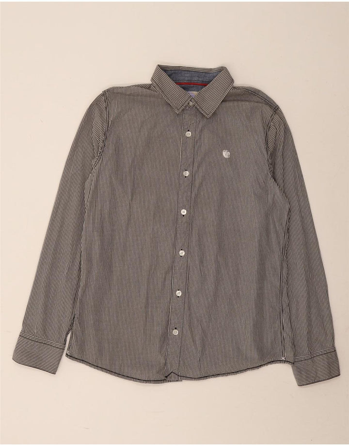 Fat Face Chemise Homme Grand Gris Vichy Coton