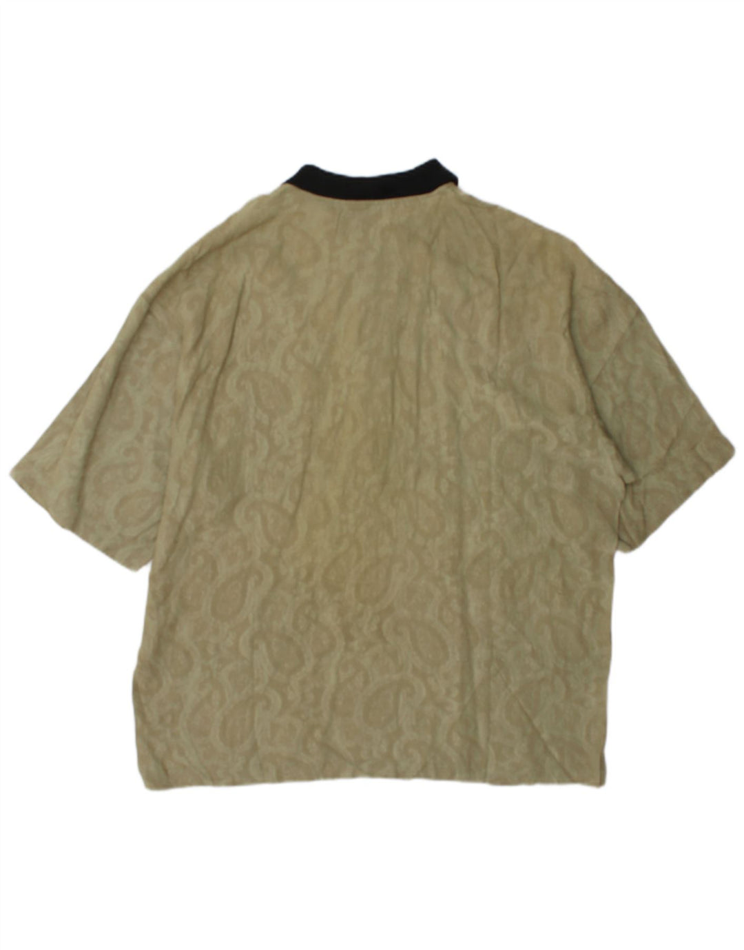 Silenzio Polo Homme Petit Kaki Paisley