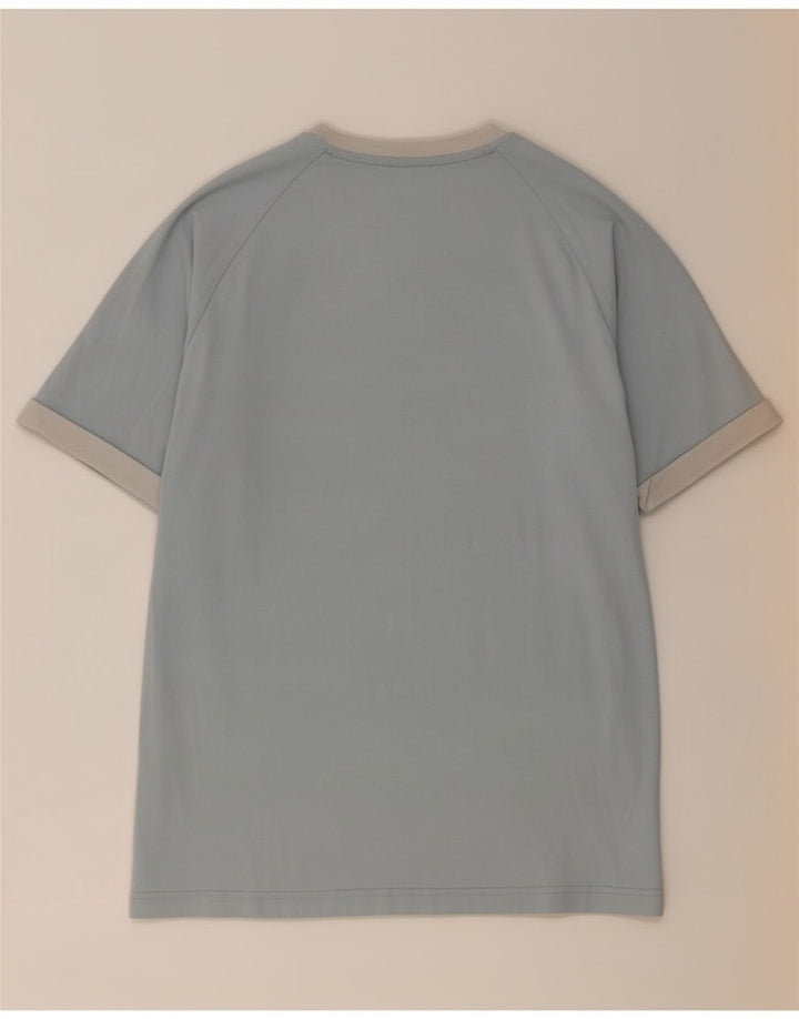Adidas T-Shirt Homme Top Bleu Moyen Coton