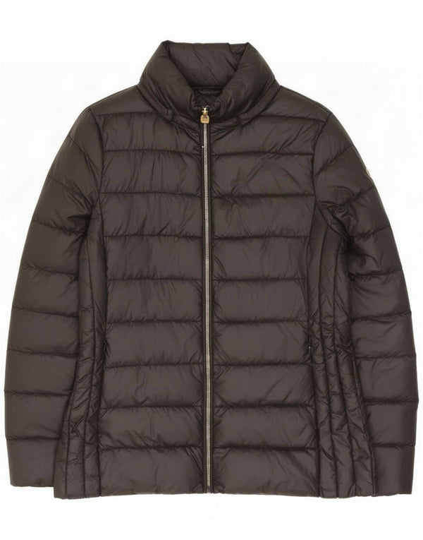 Michael Kors Veste matelassée pour femme UK 14 Medium Black Nylon