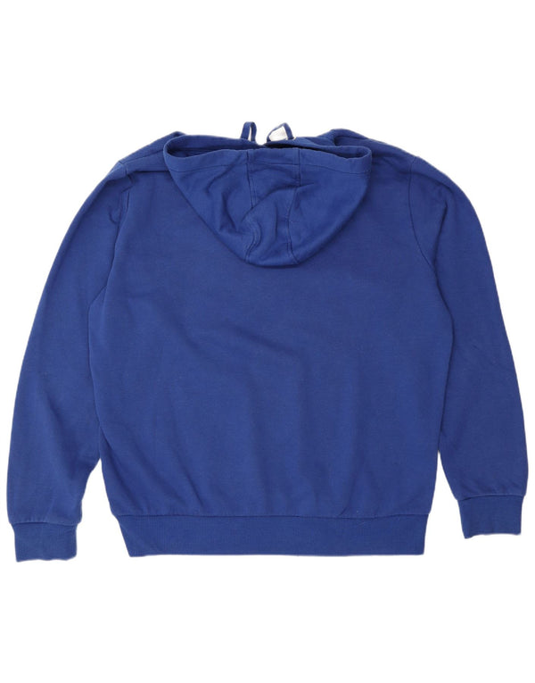 Kappa Mens Graphic Hoodie Jumper Large Blue