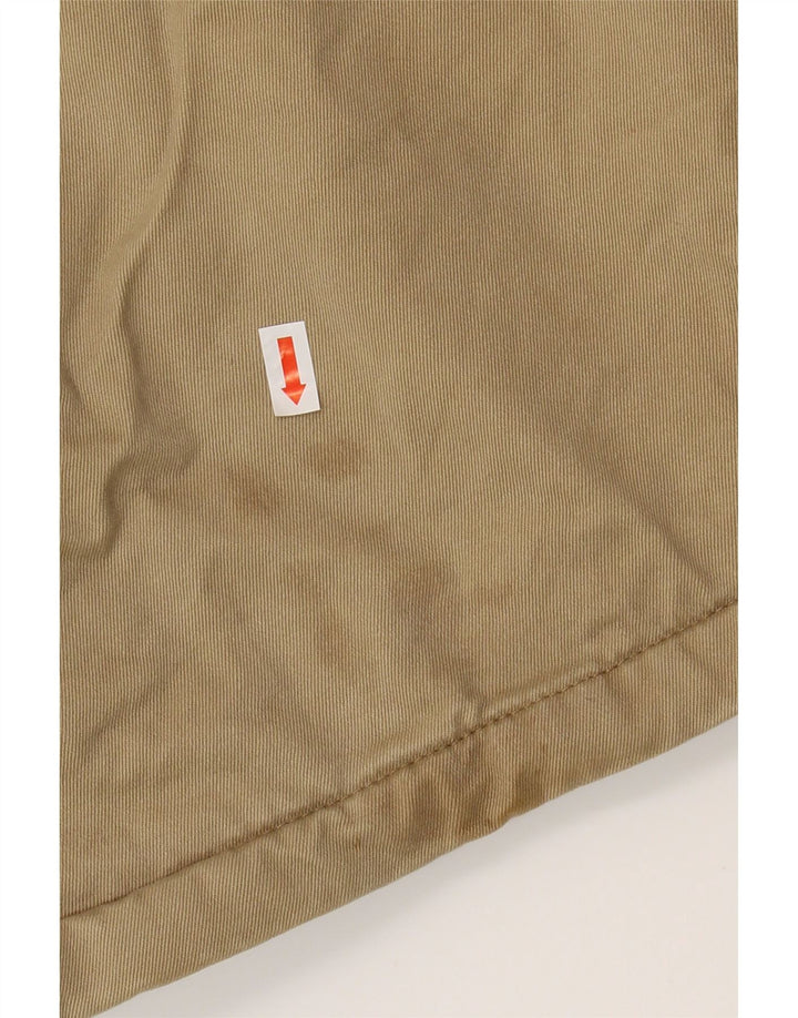 KARTEL Mens Utility Jacket UK 42 XL Beige Cotton