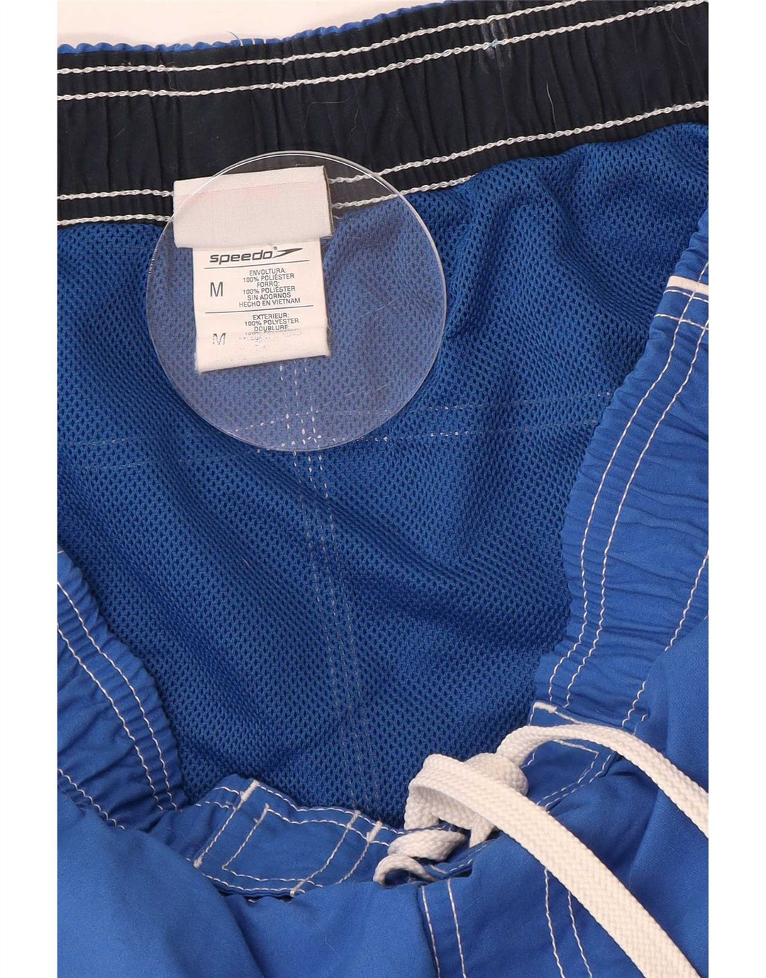 Short de bain Speedo pour homme en polyester bleu moyen