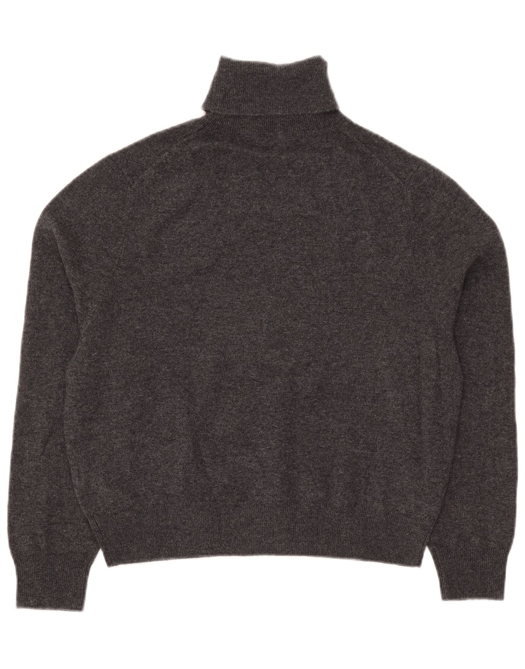 Massimo Dutti Pull court à col roulé pour femme UK 10 Petit Gris