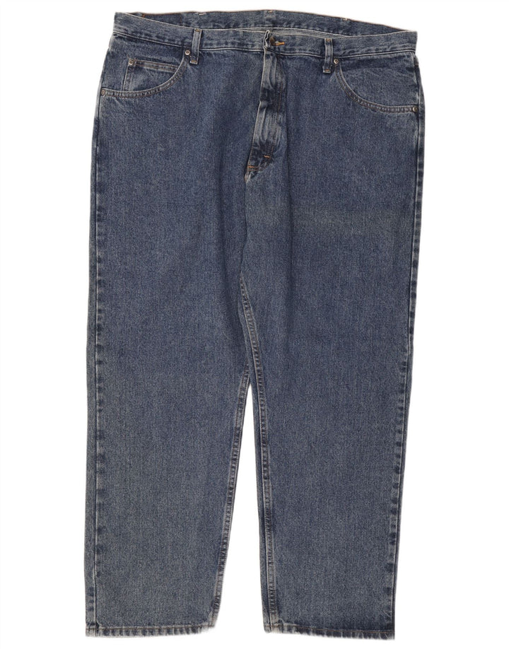 Wrangler Jean fuselé coupe décontractée pour homme W42 L30 en coton bleu