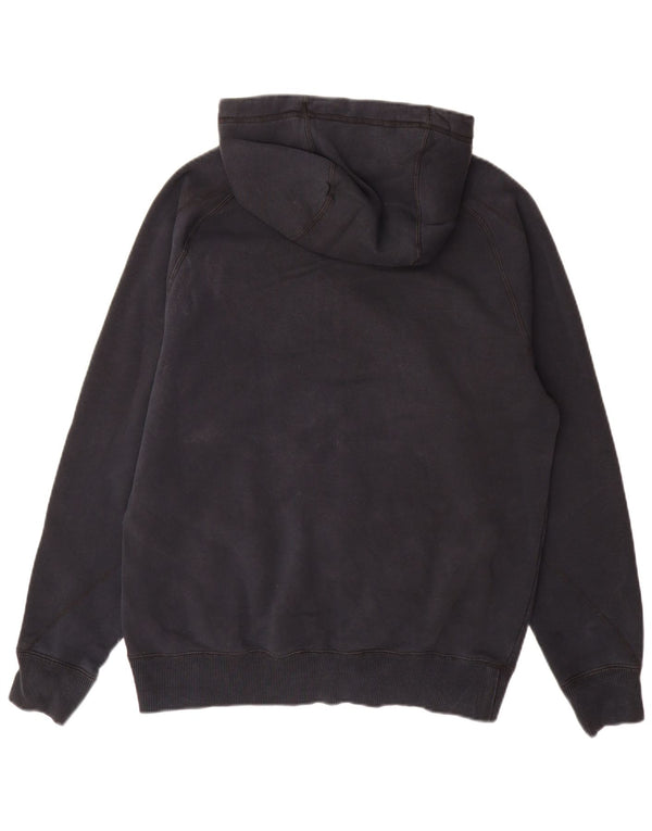 Jordan Pull à capuche zippé pour homme en coton noir moyen