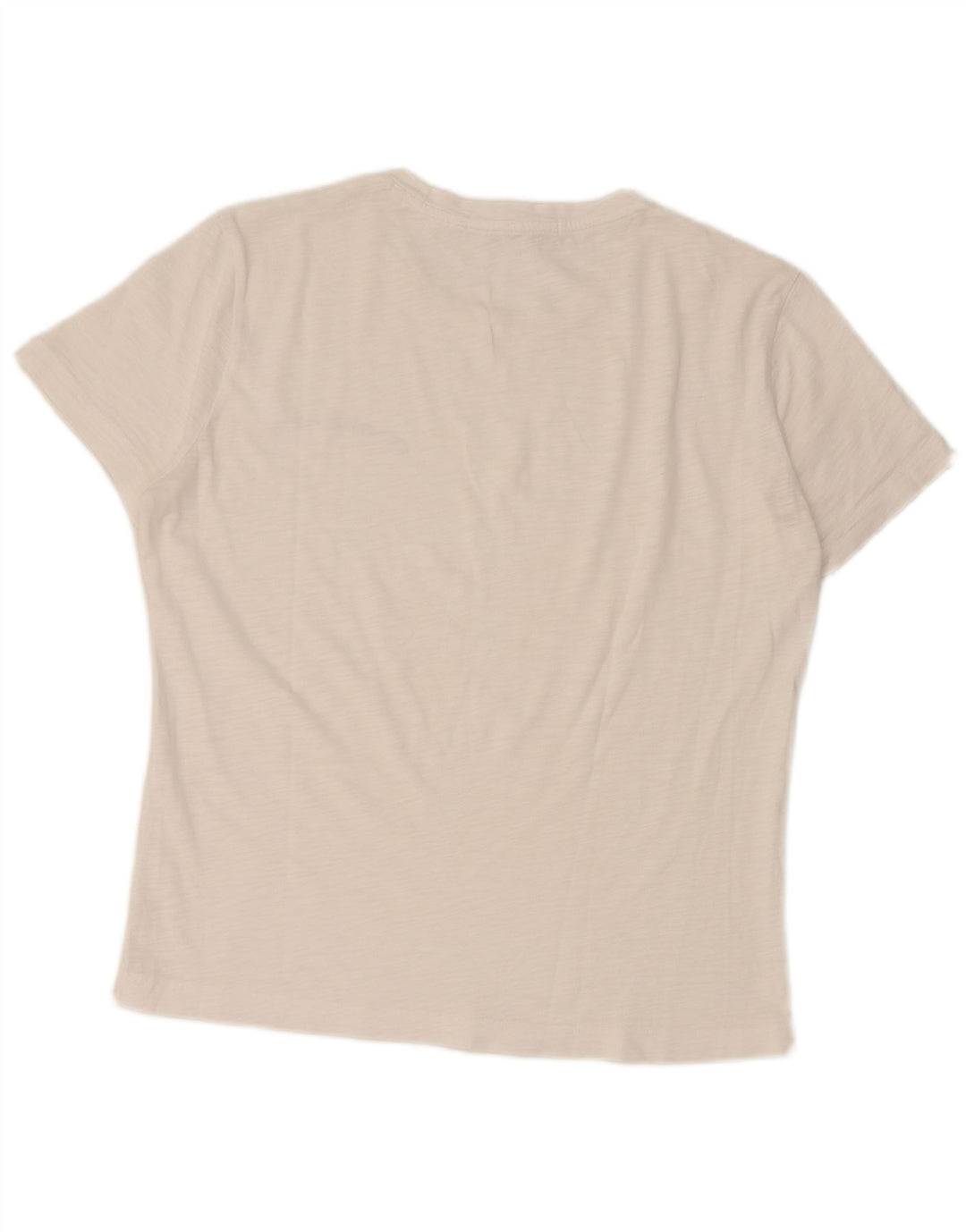 Calvin Klein Jeans T-Shirt Femme UK 14 Moyen Blanc