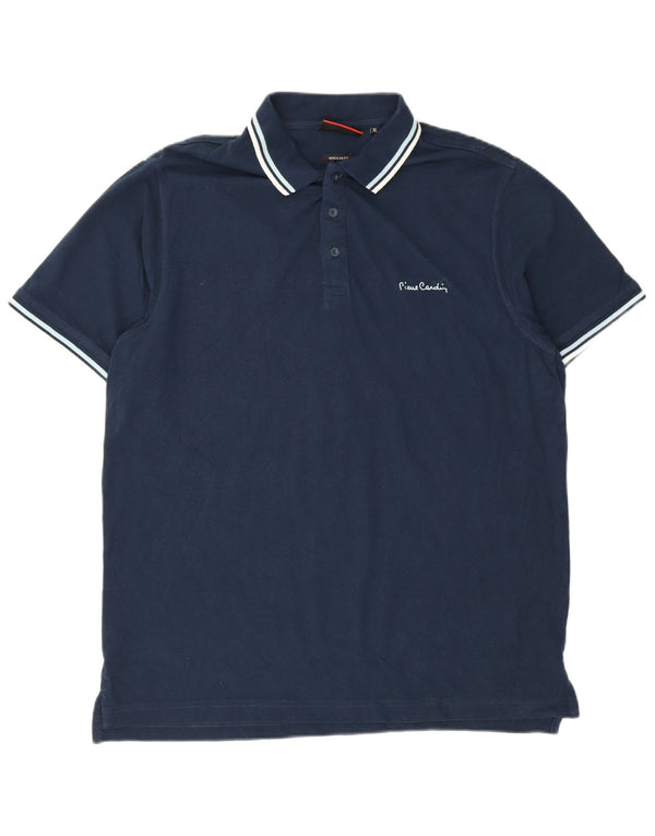 Pierre Cardin Polo Regular Fit Homme XL Bleu Marine Coton