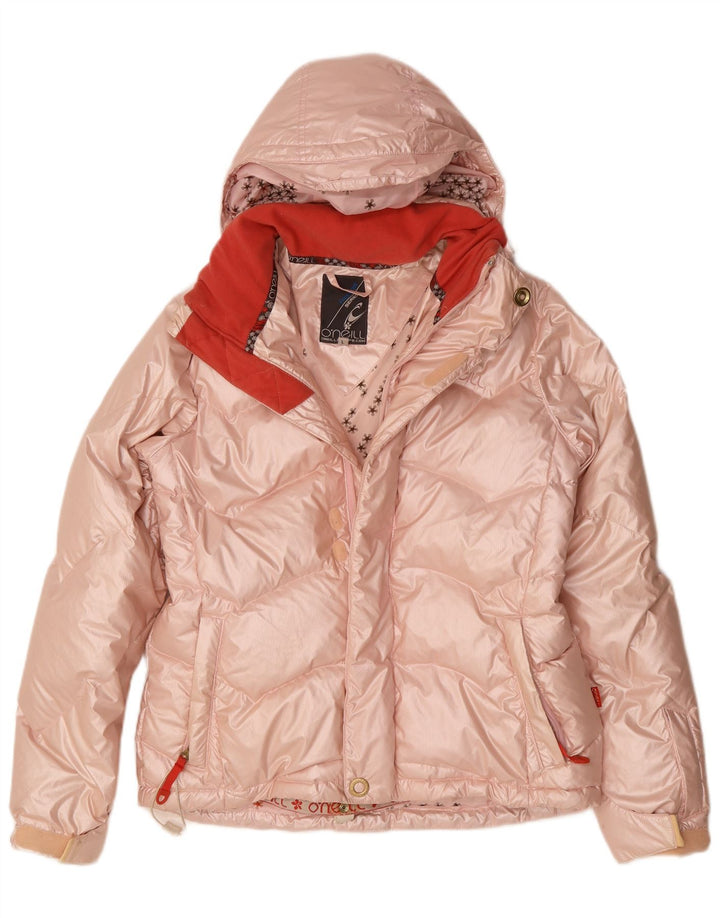 O'NEILL Veste matelassée à capuche pour femme UK 16 Large Rose Polyester