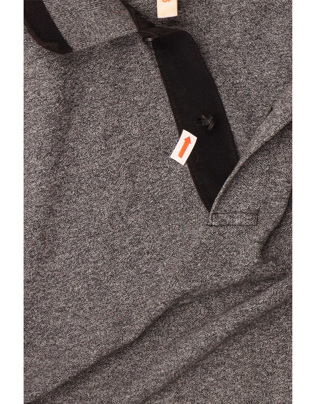 Sun68 Polo à manches longues pour homme XL en coton gris