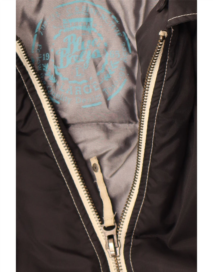 Carrera Veste Bomber Rembourrée Homme UK 40 Large Noir