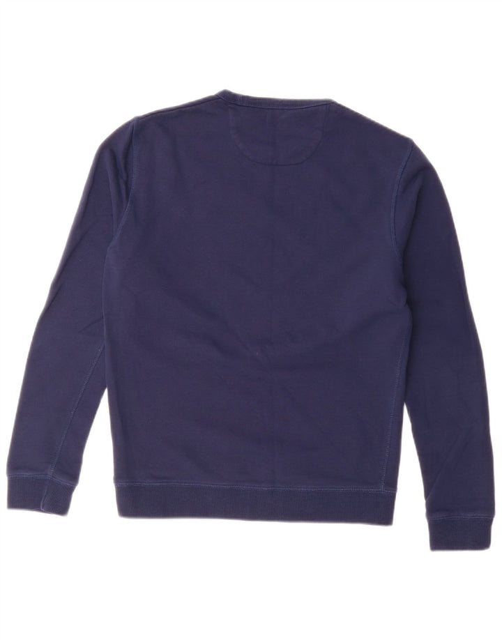 Farah Pull-over pour homme en coton bleu marine Small