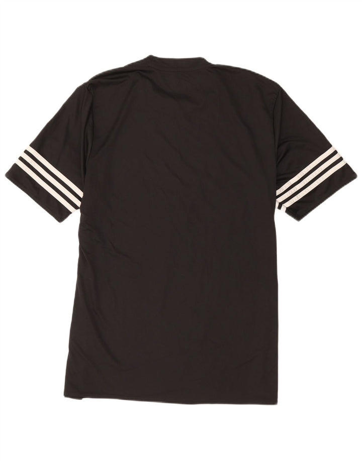 Adidas Hommes Climalite T-Shirt Haut Grand Noir Polyester
