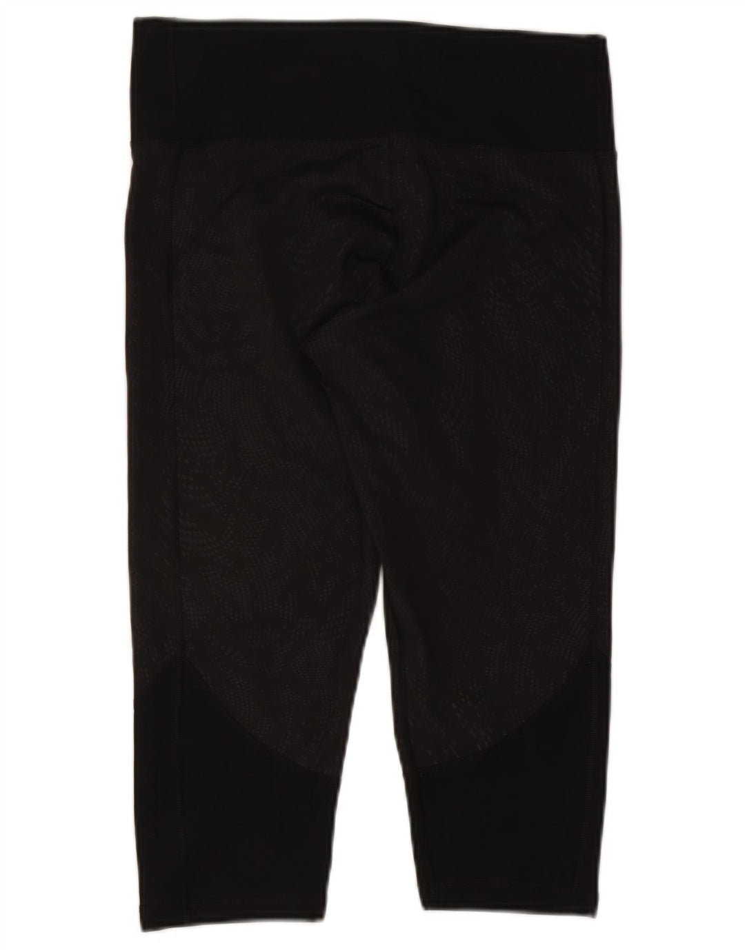 ADIDAS Femmes Climalite Capri Leggings UK 16/18 Grand Noir Polyester