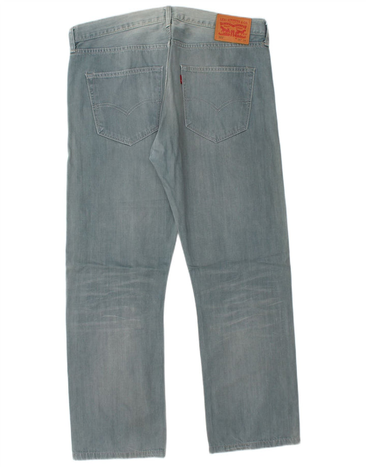 LEVI'S Jean Droit 501 Homme W36 L29 Bleu Coton