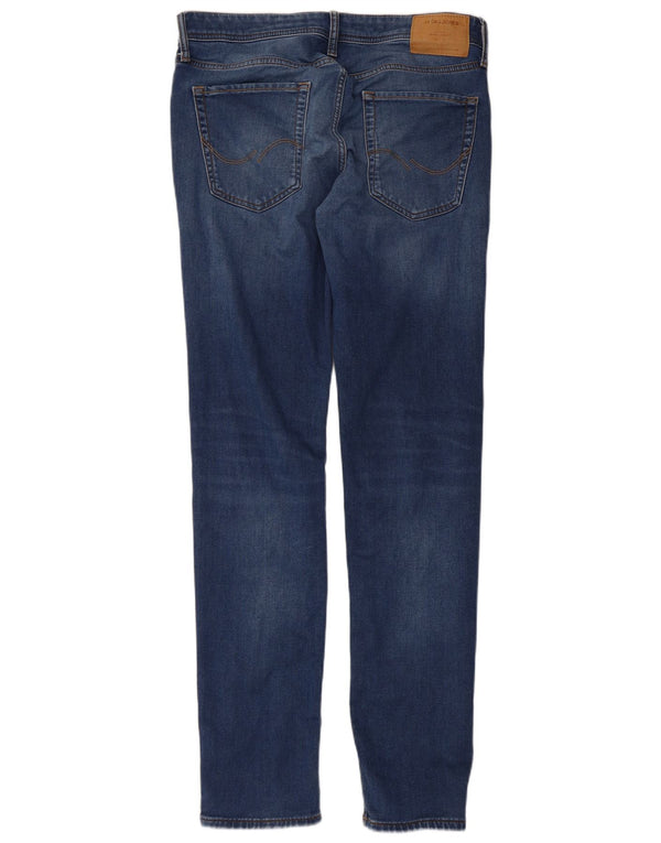 Jack & Jones Jean Slim GLENN Femme W34 L34 Bleu Coton