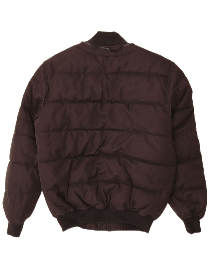 Zara Veste matelassée homme UK 36 Small Noir Polyester