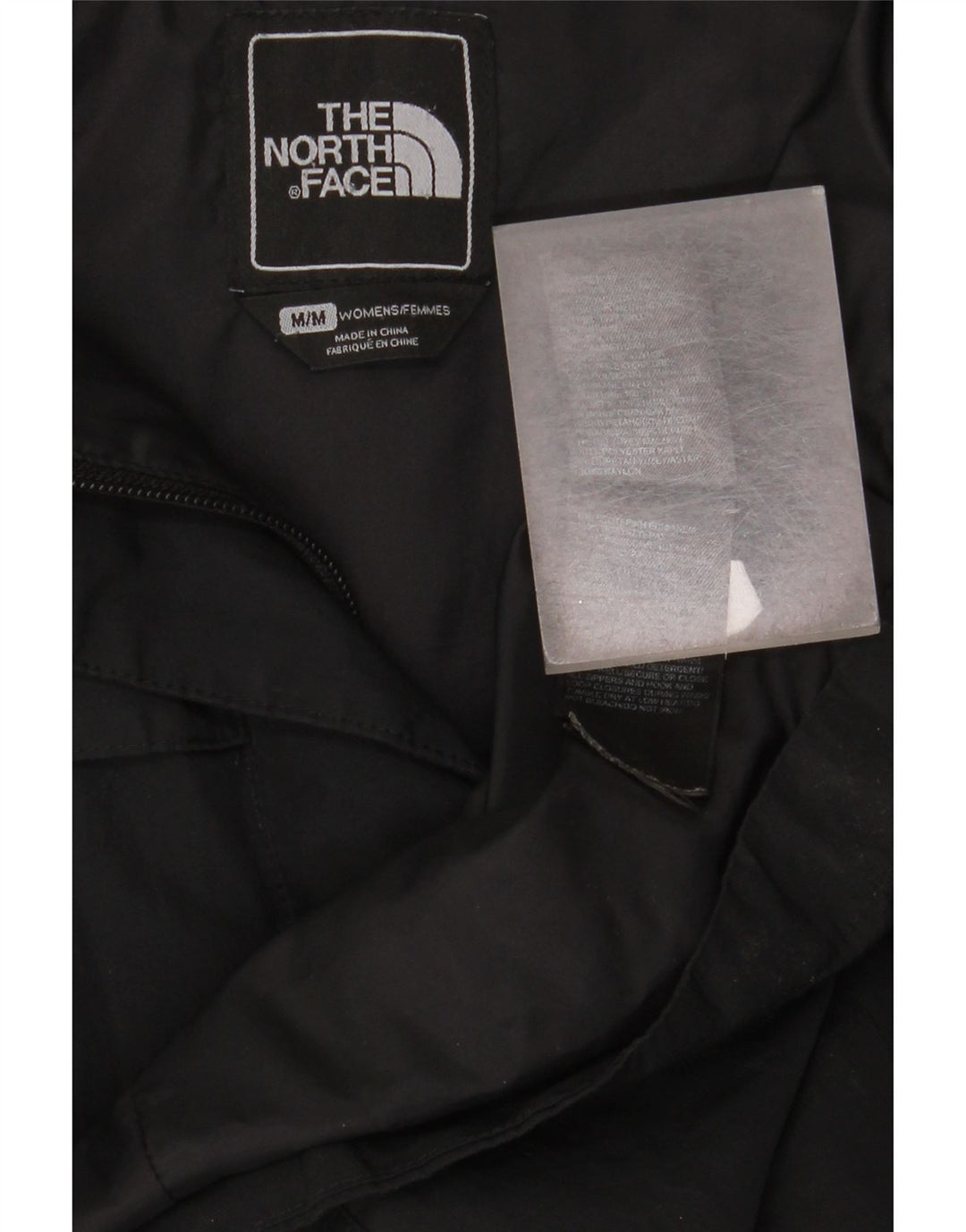 The North Face Trench-coat à capuche pour femme UK 14 Medium Noir Polyester