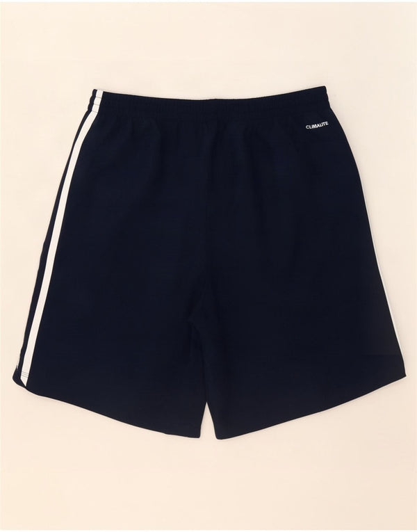 Adidas Short de sport Climalite pour homme, grand, bleu marine, polyester