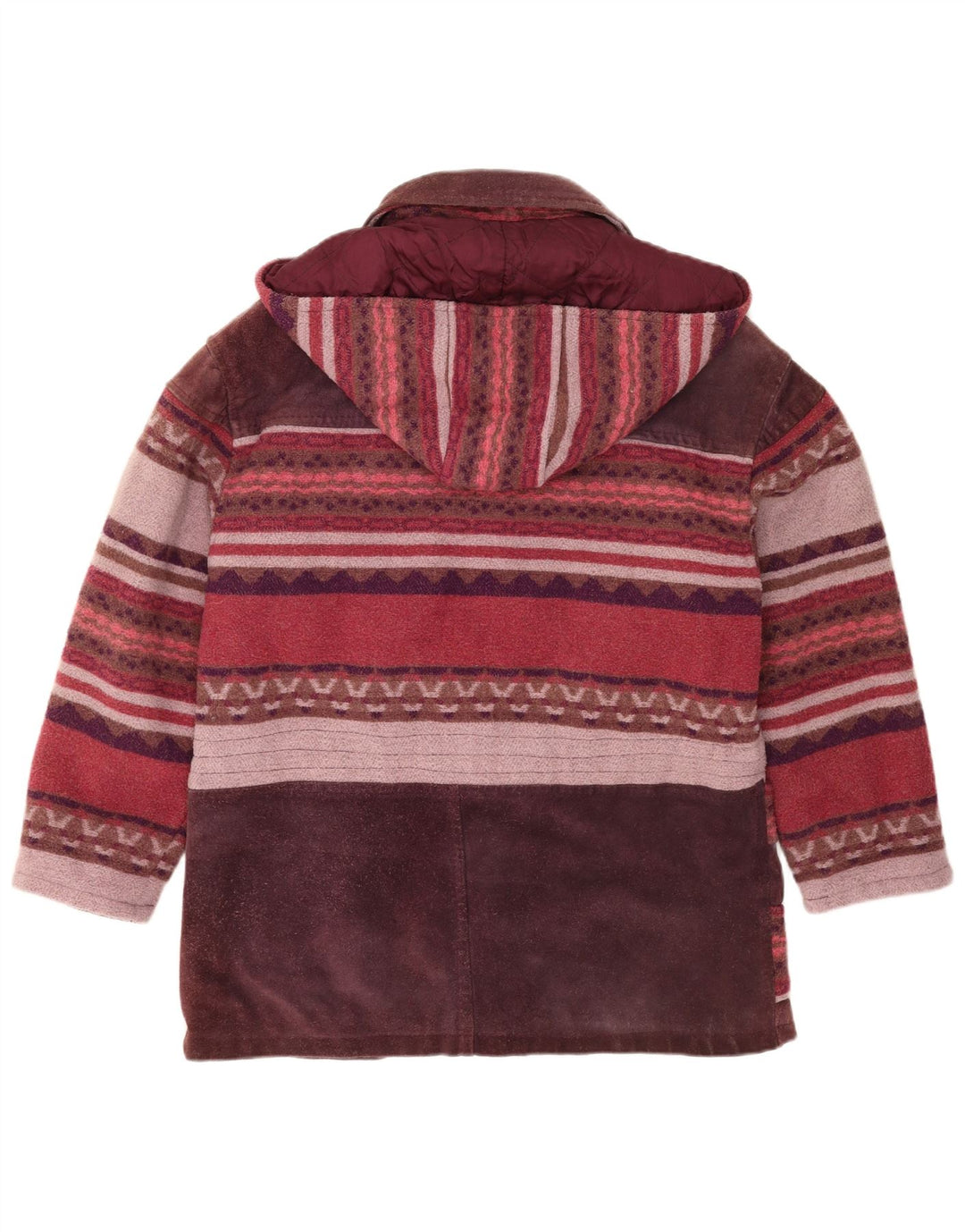 Henri Rossi Veste coupe-vent femme EU 42 Grand cuir multicolore