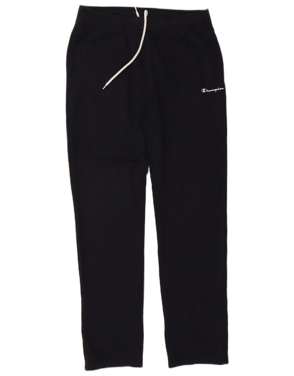 CHAMPION Pantalon de Survêtement Femme UK 18 XL Bleu Marine Coton