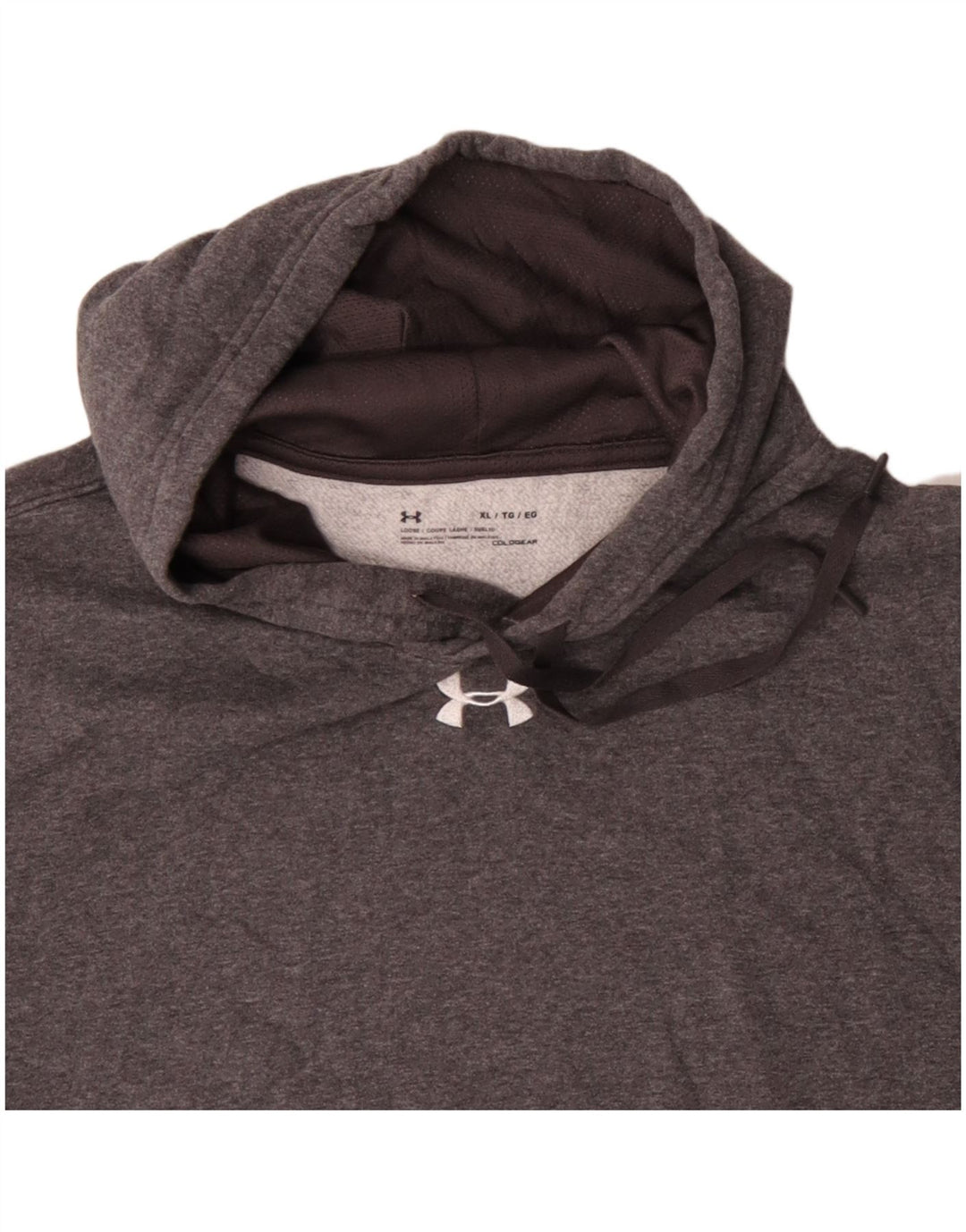 UNDER ARMOUR Pull à capuche pour homme XL Gris Polyester