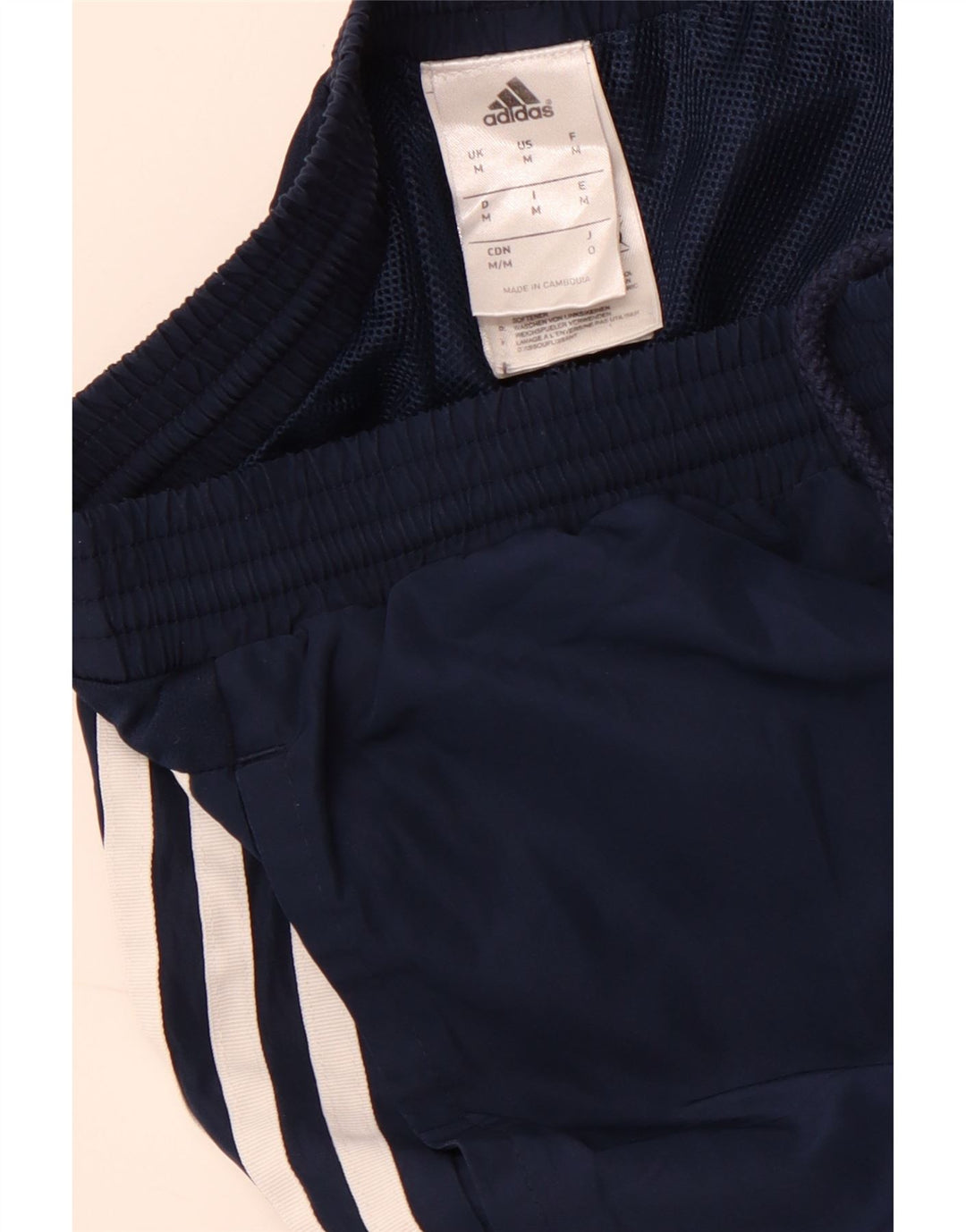 ADIDAS Pantalon de survêtement femme Joggers bleu marine moyen polyester sport