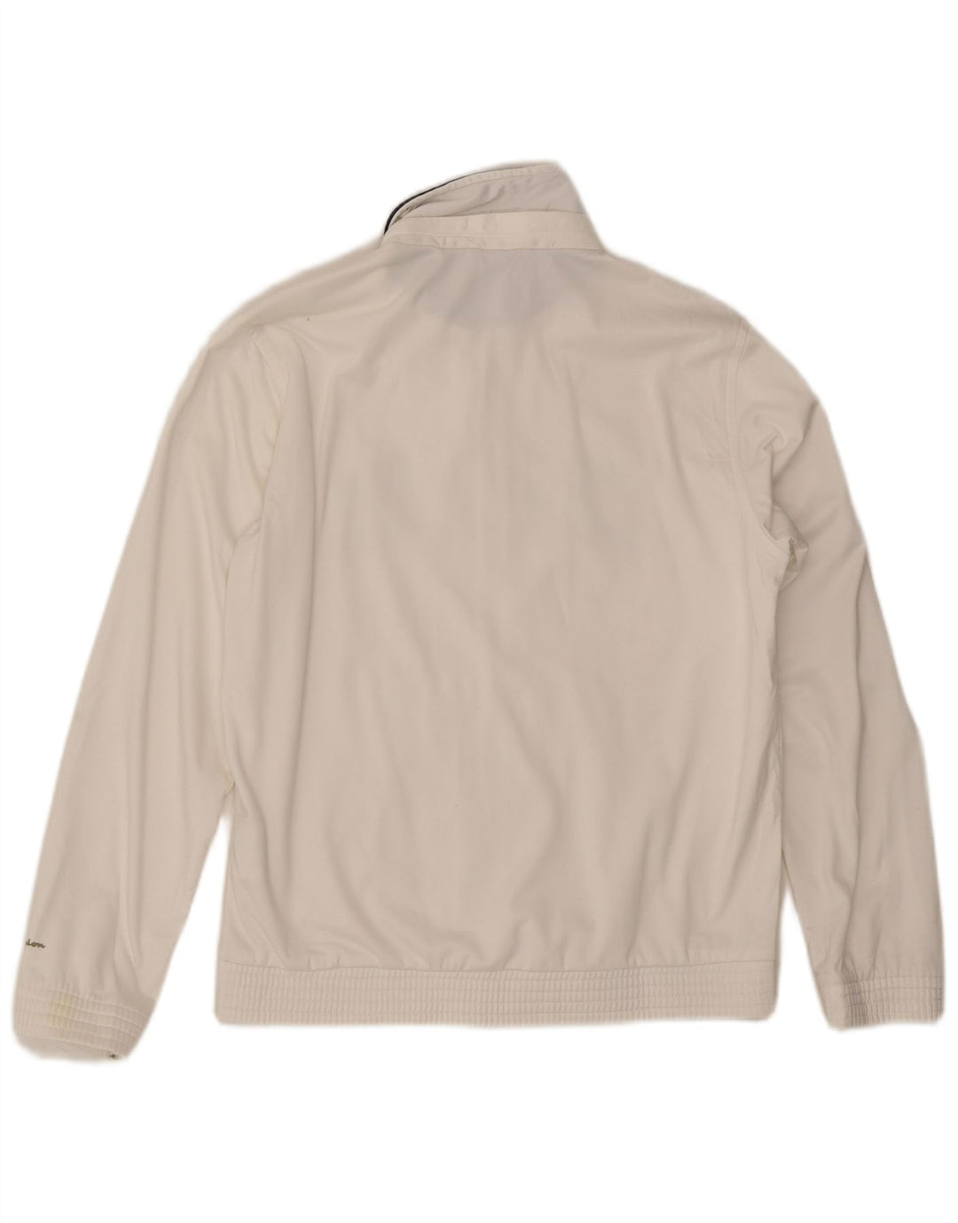CHAMPION Veste de Survêtement Graphique Homme Blanc Moyen Polyester