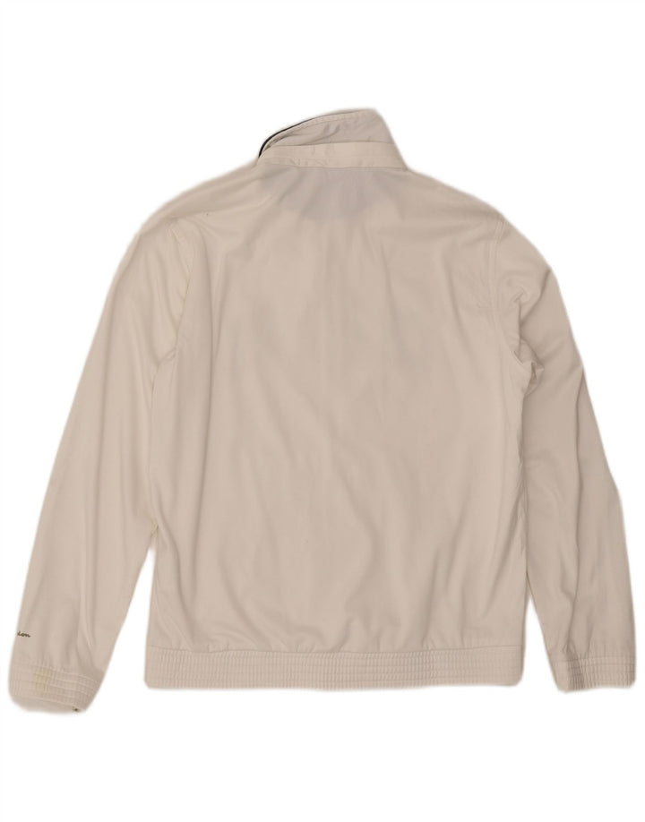 CHAMPION Veste de Survêtement Graphique Homme Blanc Moyen Polyester