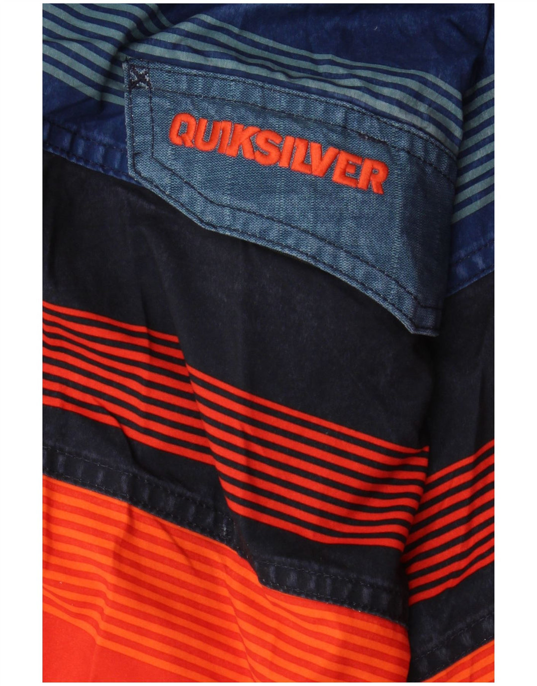 QUIKSILVER Short de Bain Graphique Homme Rayé Multicolore Moyen