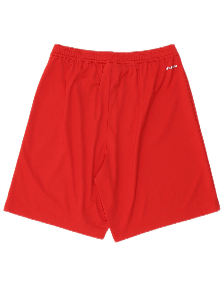 Adidas Short de sport Aeroready pour homme, petit, rouge, polyester