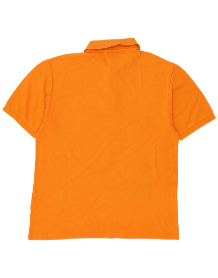 Fred Perry Polo Homme Orange Moyen Coton Classique