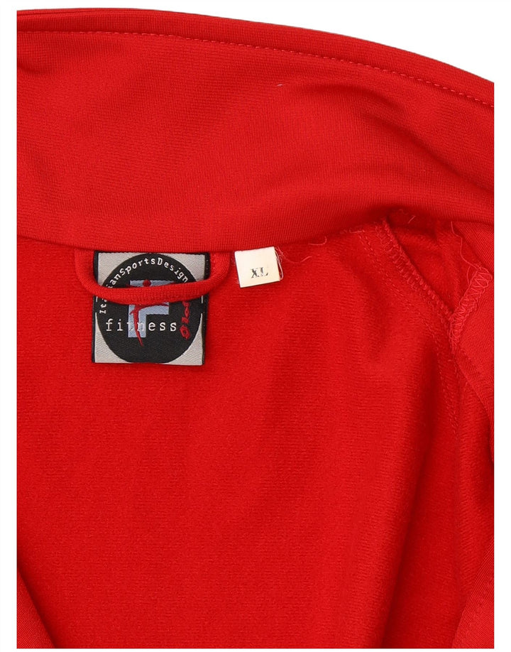 LOTTO Veste de Survêtement Graphique Homme XL Rouge