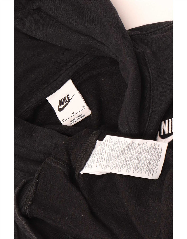 Nike Pull à capuche pour homme en coton noir moyen