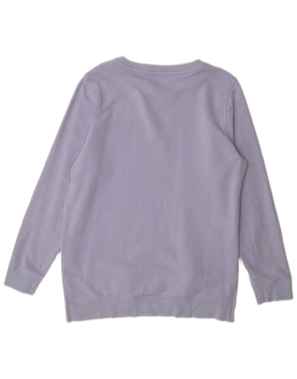 Tommy Hilfiger Sweat-shirt pour femme UK 16 Large Bleu Coton