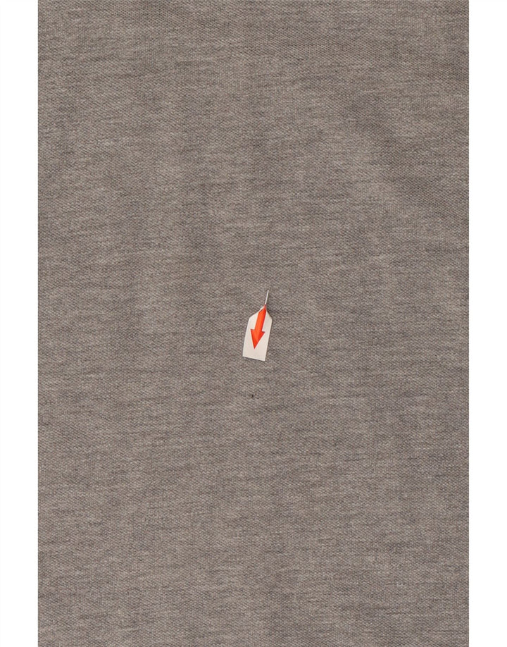 Mountain Warehouse Polo coupe ample pour homme en coton gris moyen
