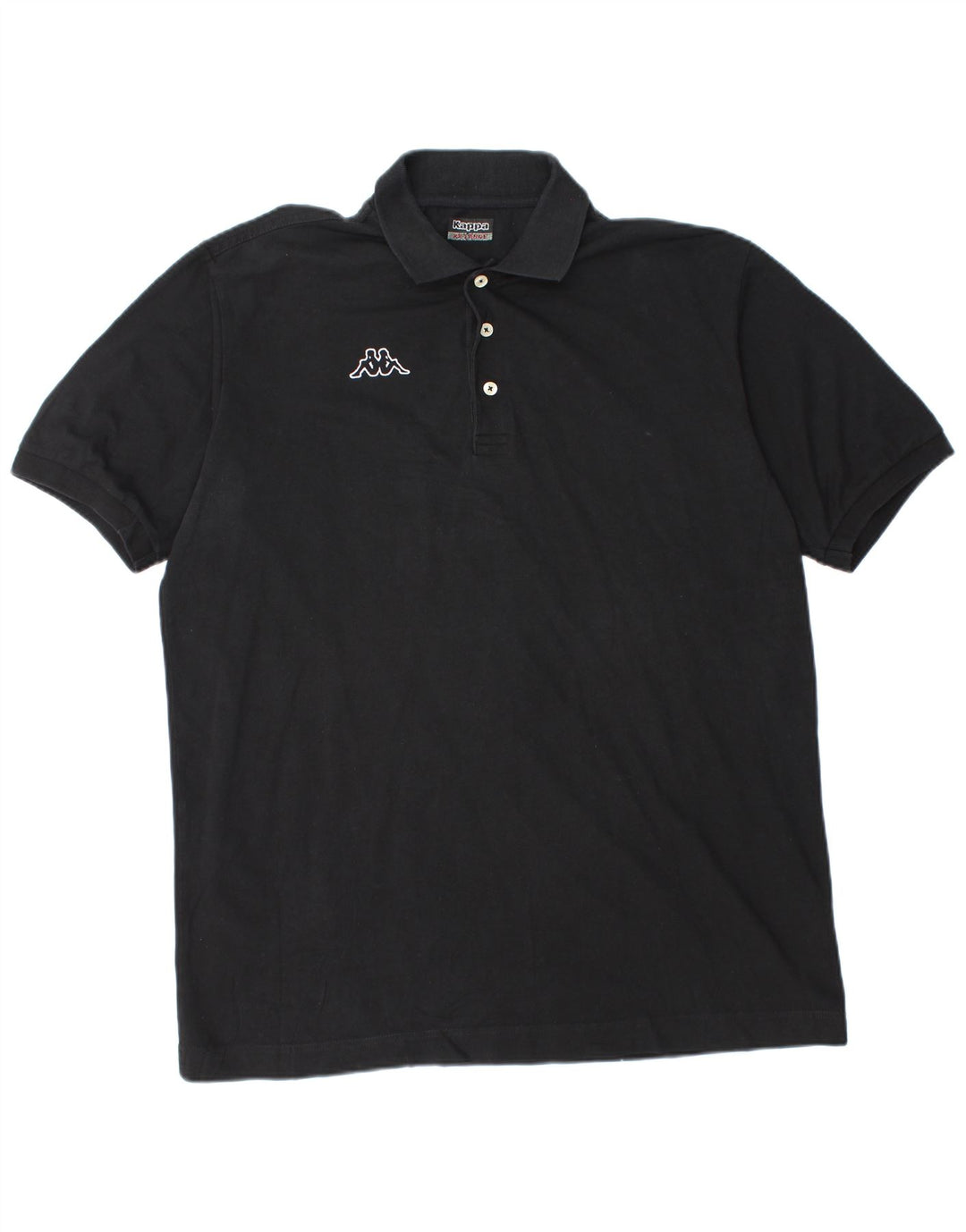 Kappa Polo Homme 2XL Noir Coton