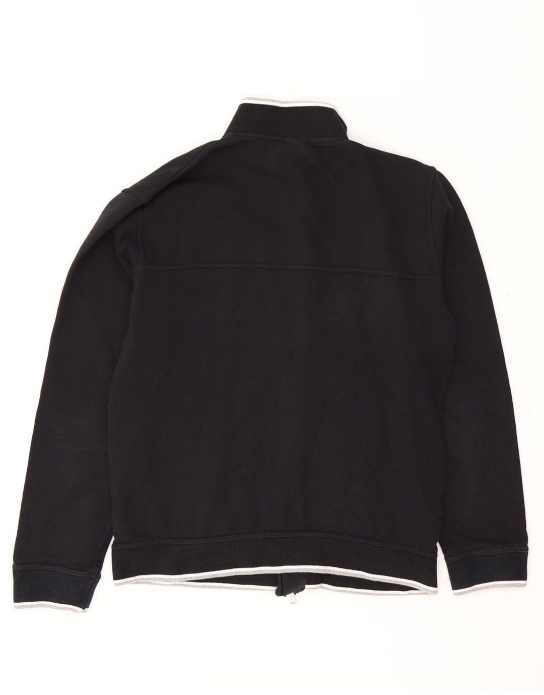 Conte of Florence Veste de survêtement pour homme en coton noir moyen