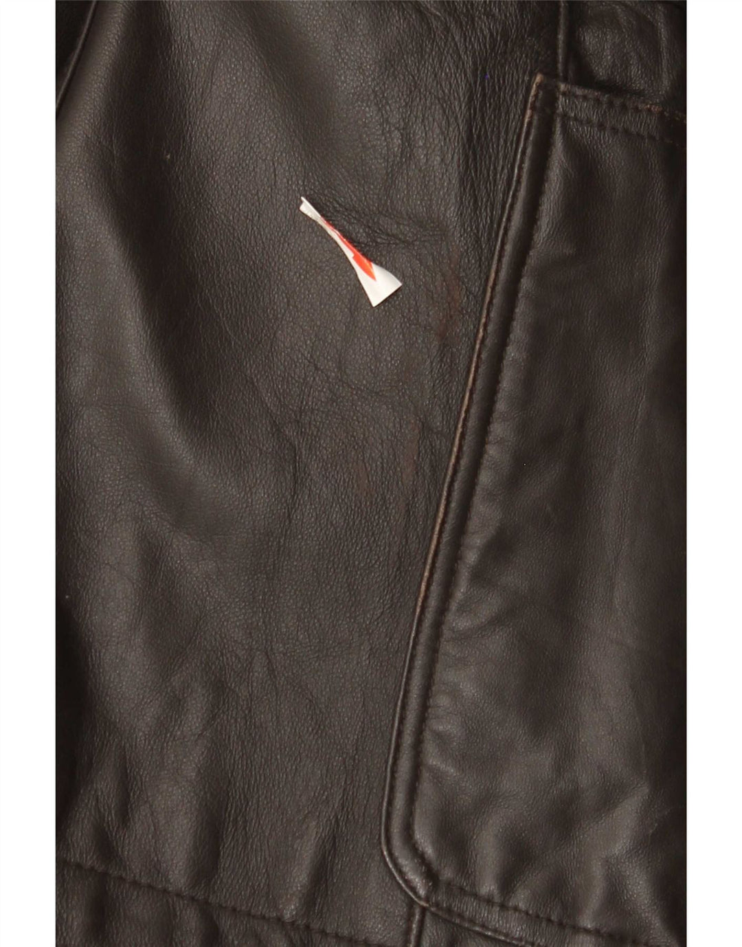 John Barritt Veste blazer en cuir à 2 boutons pour homme IT 52 XL en cuir marron