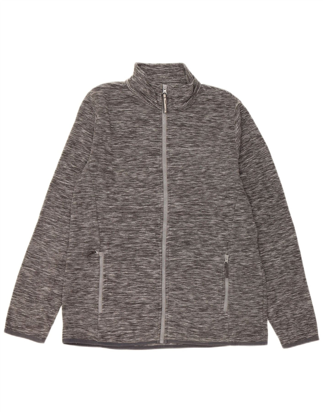 Mountain Warehouse Veste Polaire Femme UK 16 Large Gris Moucheté Polyester