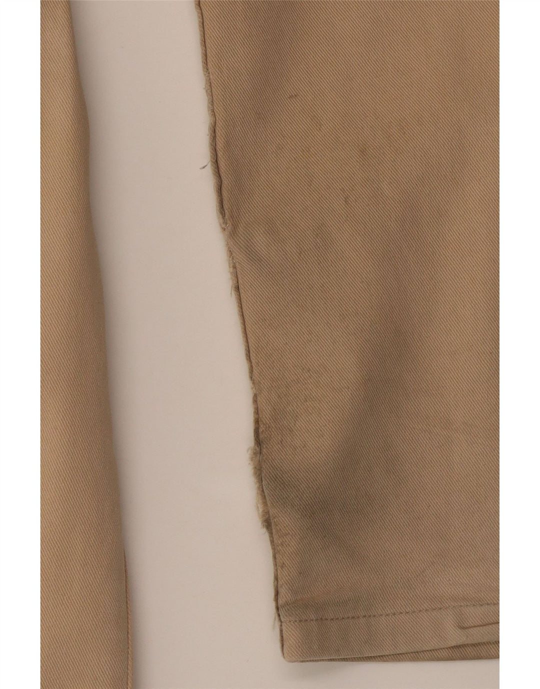 Lee Pantalon décontracté droit pour homme W32 L34 Beige Coton